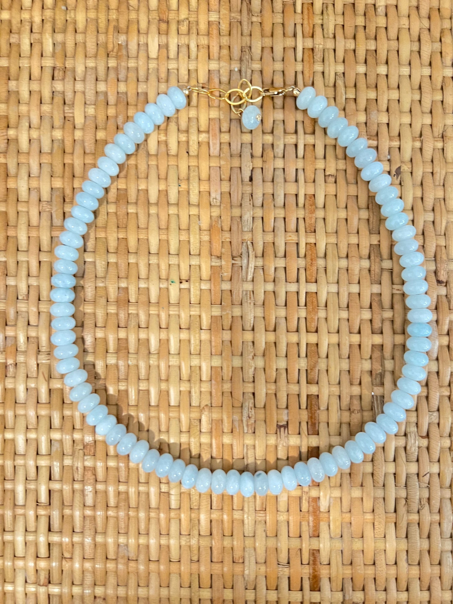 Light Blue Layering Necklace