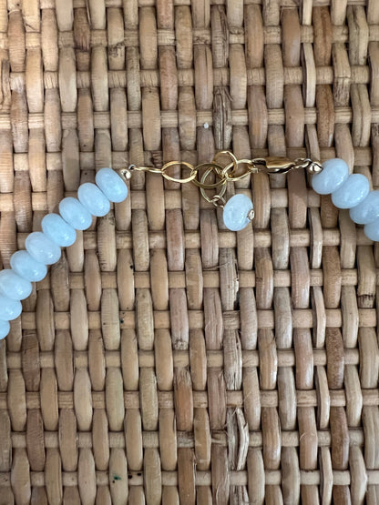 Light Blue Layering Necklace