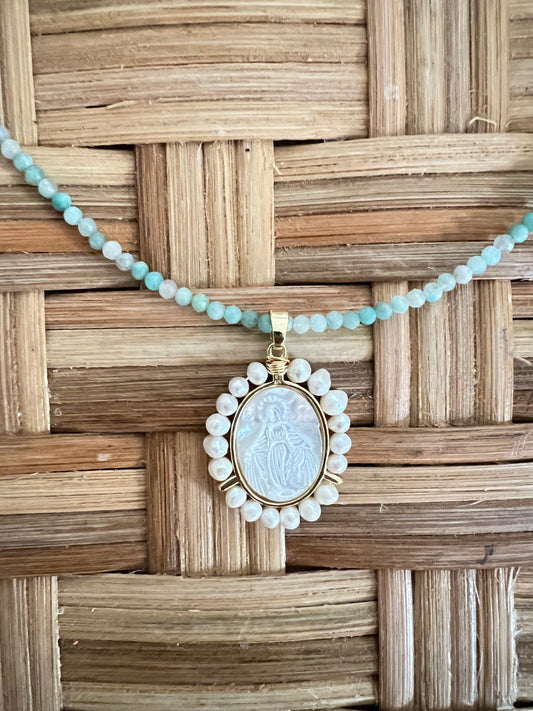 Blessed Mother Necklace
