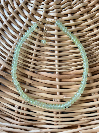 Light Green Layering Necklace