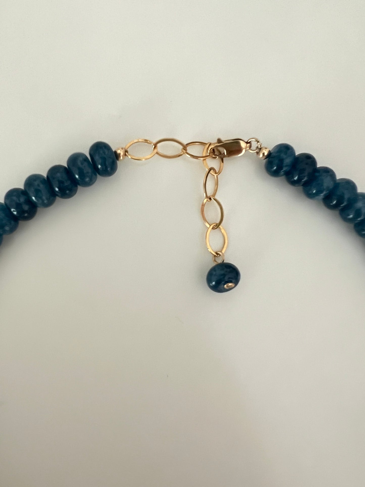 Navy Blue Layering Necklace