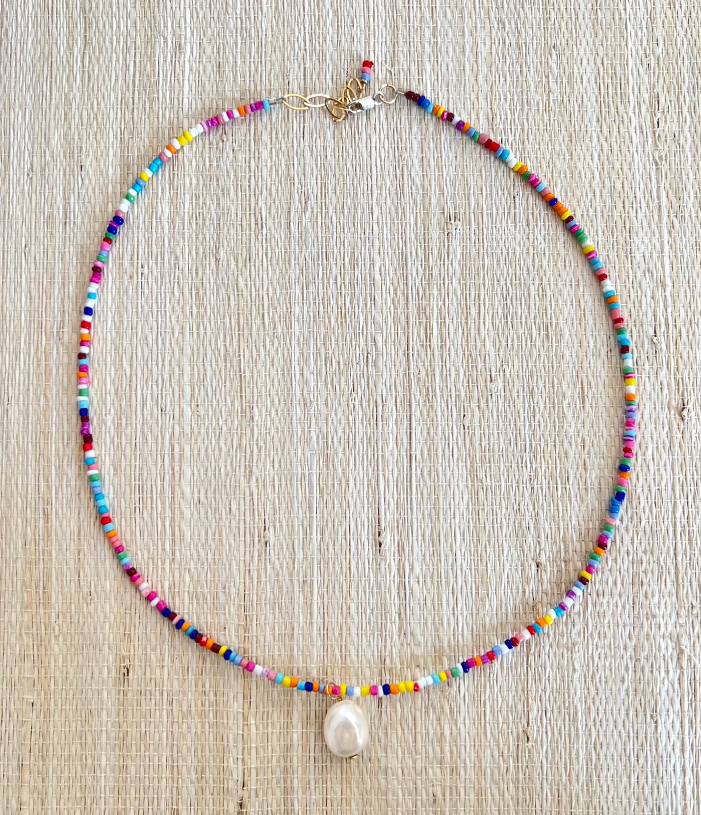 Multicolor Pearl Necklace