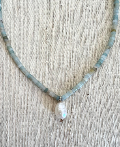 Ocean Pearl Necklace