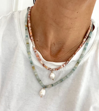 Ocean Pearl Necklace