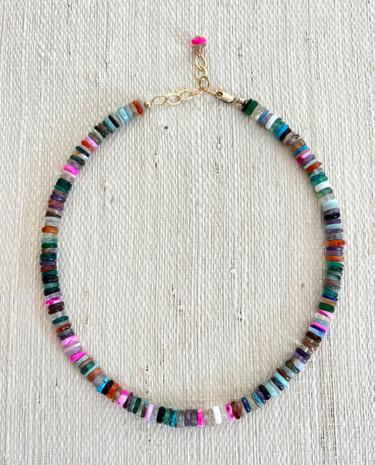 Multi Stone Necklace