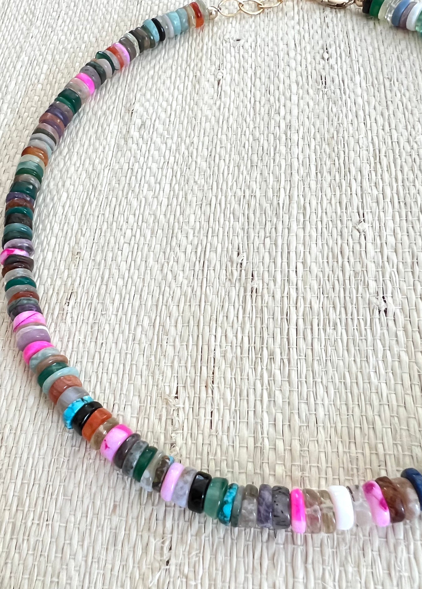 Multi Stone Necklace