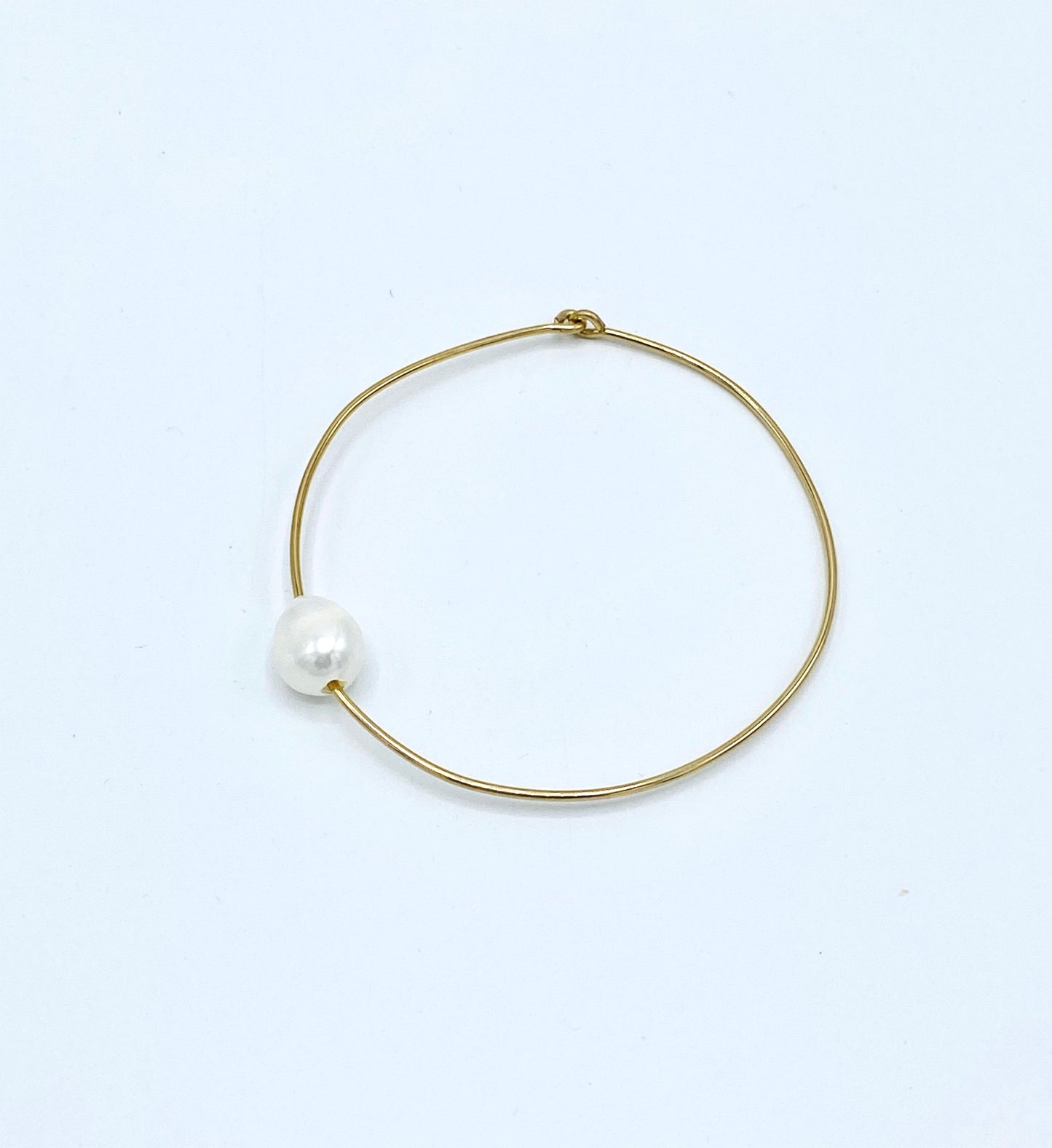 Pearl Gold Bangle